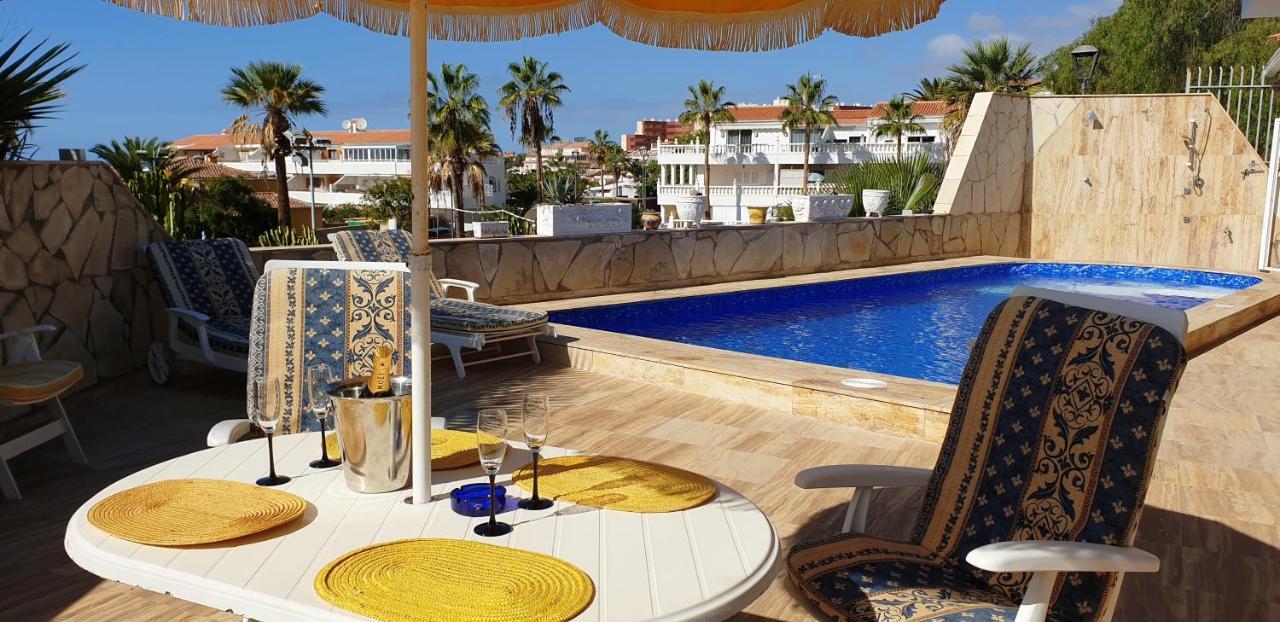 Sunny House With Private Pool And Sea View Villa Costa Adeje  ภายนอก รูปภาพ